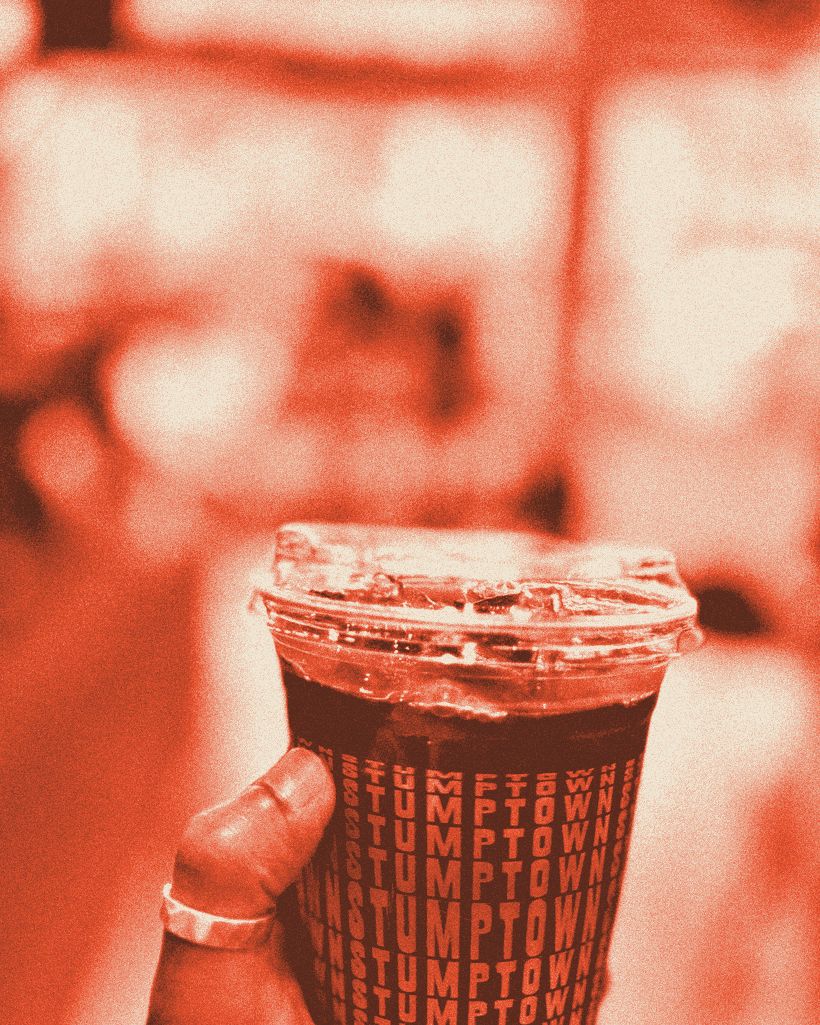 Stumptown Coffee, two-ink print